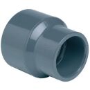 PVC Reduziermuffe PVC-U 63/50 mm x 1 1/2" 48,3mm...