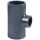 Pvc T-Stück 90° 110 mm x 90 mm x 110 mm Klebemuffe 16bar Grau