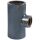 Pvc T-Stück 90° 160 mm x 140 mm x 160 mm Klebemuffe 16bar Grau
