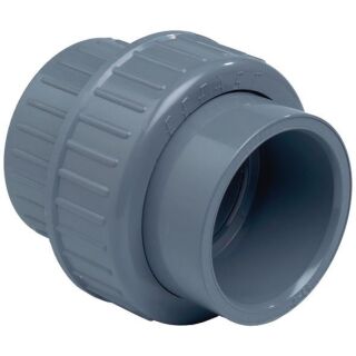PVC 3/3 Kupplung mit O-ring 90 mm PN16
