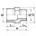 PVC Reduziernippel AG 3/4" x 1/2" Außengewinde 10bar Grau