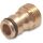 Tap connector brass ¾" male