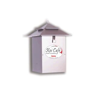 Koi Cafe Metallic Silber Futterautomat