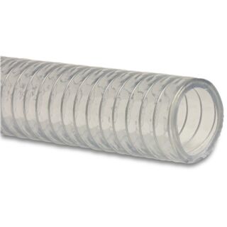 PVC Stahl Spiral Saugschlauch, nicht toxisch 32mm je meter