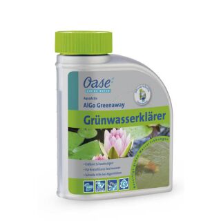 AquaActiv AlGo Greenaway 500 ml Grünwasserklärer  Entfernt Schwebealgen