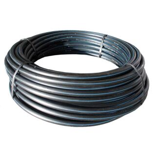 PE Druck Rohr 25 x 2,3mm 12,5 bar 10m ring PE 80 Druckrohr, SDR11 DVGW