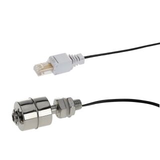 Schwimmerschalter Edelstahl S4 Anschlusskabel 10 Meter RJ45 Stecker