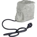2 er Steckerstein 230 Steckdosenverteiler mit Timer 5m Kabel