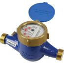 Wasserzähler Messing 1" AG  2,5 m³ /h Typ...