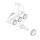 88317 Wasserverteiler Schlauch-Adapter 1 1/4" 1"