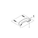 43863 Ersatzgriff mit Blindstopfen Titanium
