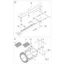 77511 Ersatz Trommellagerstrebe XL