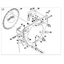 70640 Ersatz Trennwand vorne Compact L gepumpt