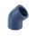 PVC 45° elbow Ø110mm x 4" female*