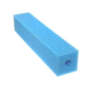 Schaumstoffpatrone blau, 9,5 x 9,5 x 50 cm, fein
