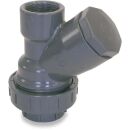 PVC ball check valve Y-type 1"