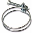 Wire hose galvanised 50-58mm (2")