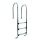 Ladder AISI316 straight Plus 3-steps