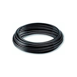 Luftschlauch PVC schwarz 4mm biegsam laufender 1m