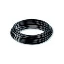 PVC hose 4 x 7mm flexible black 100m