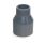 VDL Übergangsnippel PVC-U 125 mm x 3" Klebemuffe x Außengewinde 10bar Grau type aus Rohr hergestellt
