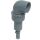Ablaufventil 90° PVC-U 32 mm x 1 1/4" Klebemuffe x Schlauchtülle 6bar Grau