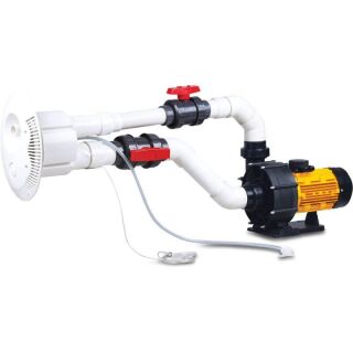 Gegenstromanlage 75 mm  230VAC Typ STP-TS-2200