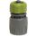 Kupplung 19 mm Klemm x Klickmuffe Grau/Grün mit Wasserstop