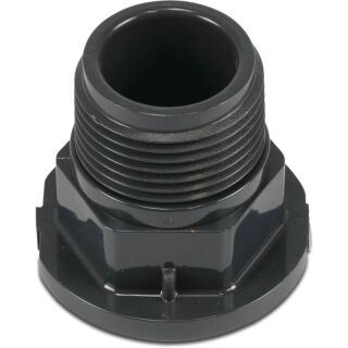 MegaSafe Einlegeteil PVC DN20 x 3/4" Außengewinde