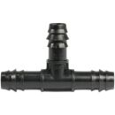 T-Stück 90° POM 16 mm Tülle 4bar Schwarz