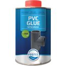 PVC-Kleber 0,25ltr mit Pinsel type THF-frei Label...