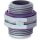 Tavlit Swivel Nippel PP 1" Außengewinde Typ with O-ring