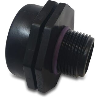 Tavlit Reduziermuffe PP 2" x 1 1/2" Innengewinde x Außengewinde Typ Self Seal