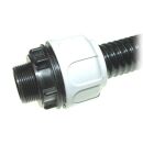 Klemmkupplung Spiralschlauch 40mm 1 1/2" AG