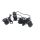 Osaga LED Set 3 * 1,5 Watt mit Lichtsensor Teichbeleuchtung