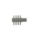 Luftverteiler Blockverteiler 1 x 20mm - 8x4mm