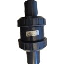 FIP PVC Kugelhahn 40 mm mit 2 Klebestutzen –...
