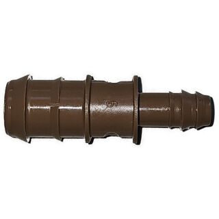 Schlauchverbinder Reduziert braun Kunststoff  Tülle 20/17mm x12,6/10mm
