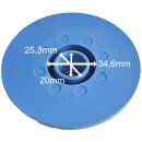 Teilreduktion blau 40/20mm für Filtersiebrohre