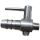 Edelstahl Absperrhahn, Gewinde 6,2 mm Tülle 6,8 mm für 6mm Luftschlauch
