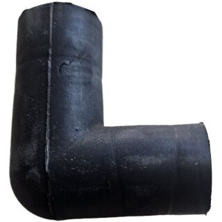 Gummianschluss Winkel 90° für Luftpumpen 20mm Anschluss