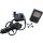 OASE Aqualux Set – Indoor-Springbrunnenpumpe mit Halogenbeleuchtung und Steckertrafo