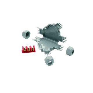Mikro-Verbindungsmuffe für 3 Kabel bis.3x2,5 mm