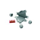 Mikro-Verbindungsmuffe für 3 Kabel bis.3x2,5 mm